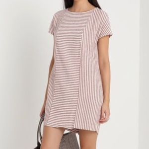 Madewell linen shift dress